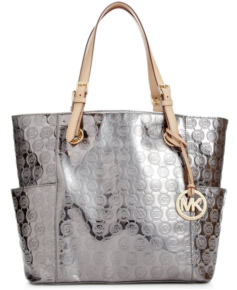 michael kors purse with signature|michael kors large signature tote.